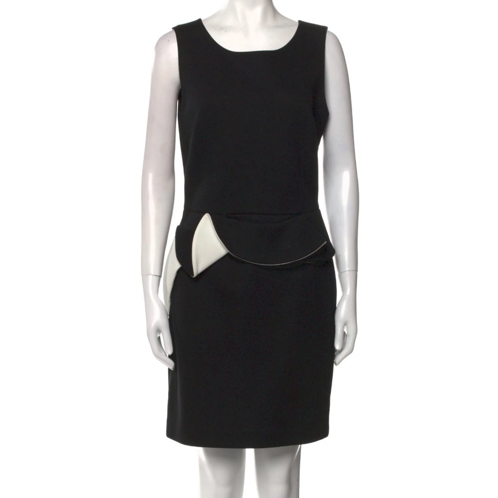 Sandro Scoop Neck Midi Length Dress - size 3 (US 8) - Picture 2 of 8